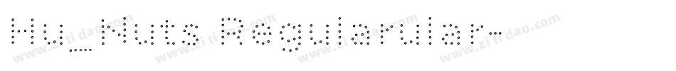 Hu_Nuts Regularular字体转换
